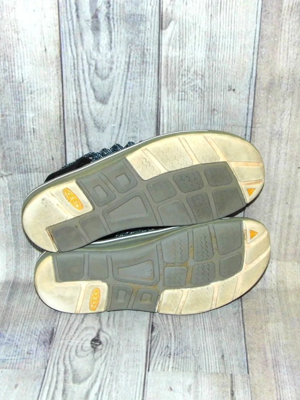 KEEN Uneek Blue/Gray Sandals Mens Size 8.5